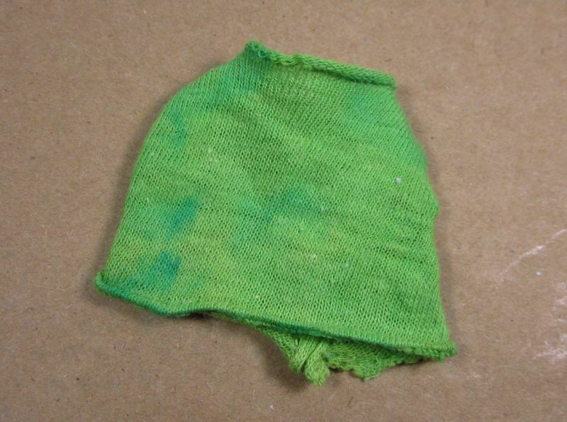 Skipper Green Knit Shell Top #1513 Young Ideas Vtg 70s Mattel Sears Exclusive