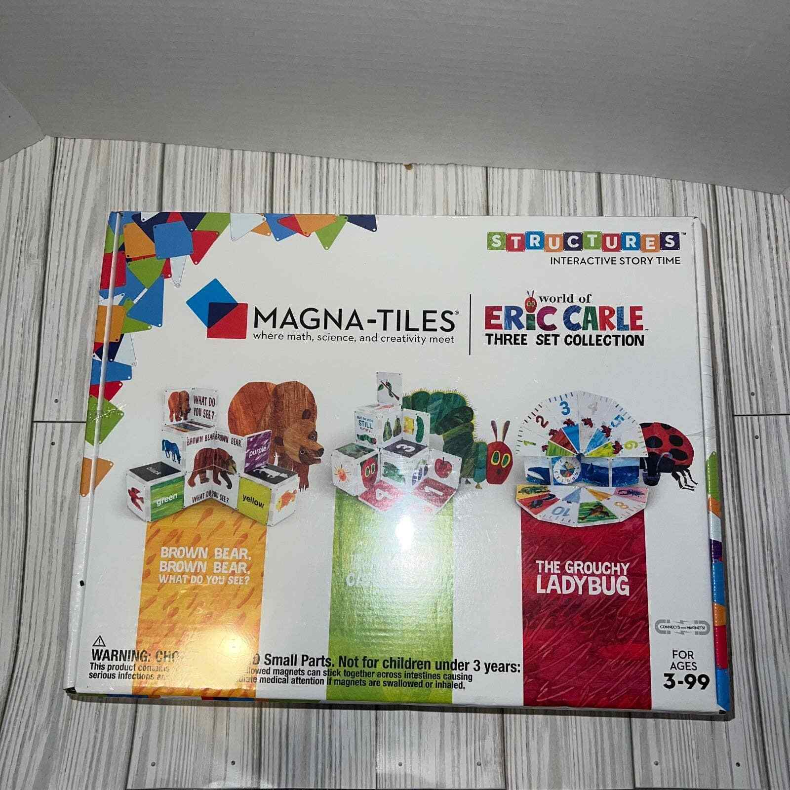 Magna-tiles Eric Carle 3 Set Collection New Unopened Box