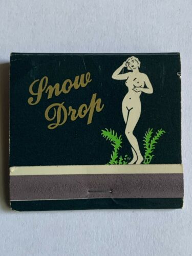 Snow Drop Cocktail Lounge Chicago Girlie Feature Matchbook