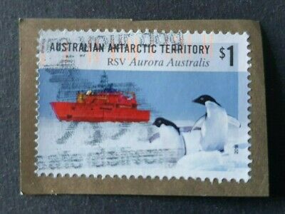 Recent Australian Antarctic Territory Wildlife On Piece Kw 1.18