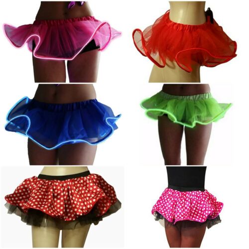 Light Up Tutu Crazy-club-sexy-rave-halloween-burning Man-edc Outfit For Adults