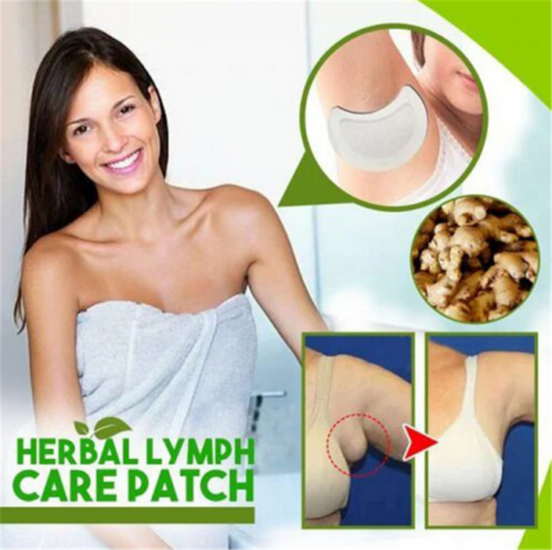 5/10/30pcs Herbal Lymph Care Patch Neck Anti-swelling Sticker Breast Lymph Node