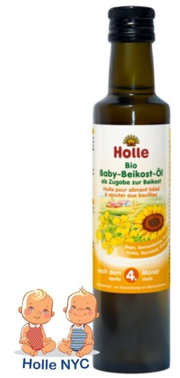 Holle Organic Baby Weaning Oil 4 Month Plus 250 Ml Free Expedited Shipping