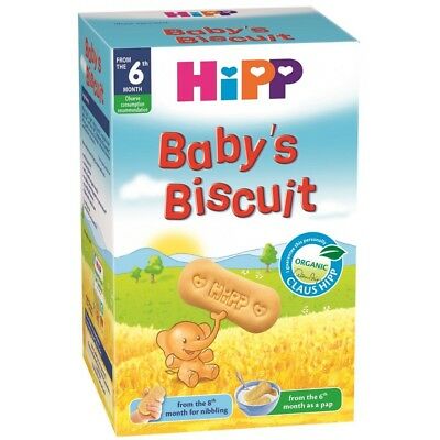 Hipp Organic Baby Biscuits Snacks Cookies From 6+ Months 150g 5.3oz