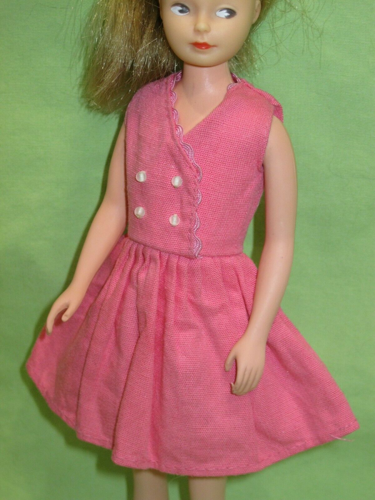 American Character Vintage 1960's Tressy Sister Cricket Doll Fun And Fancy Dress