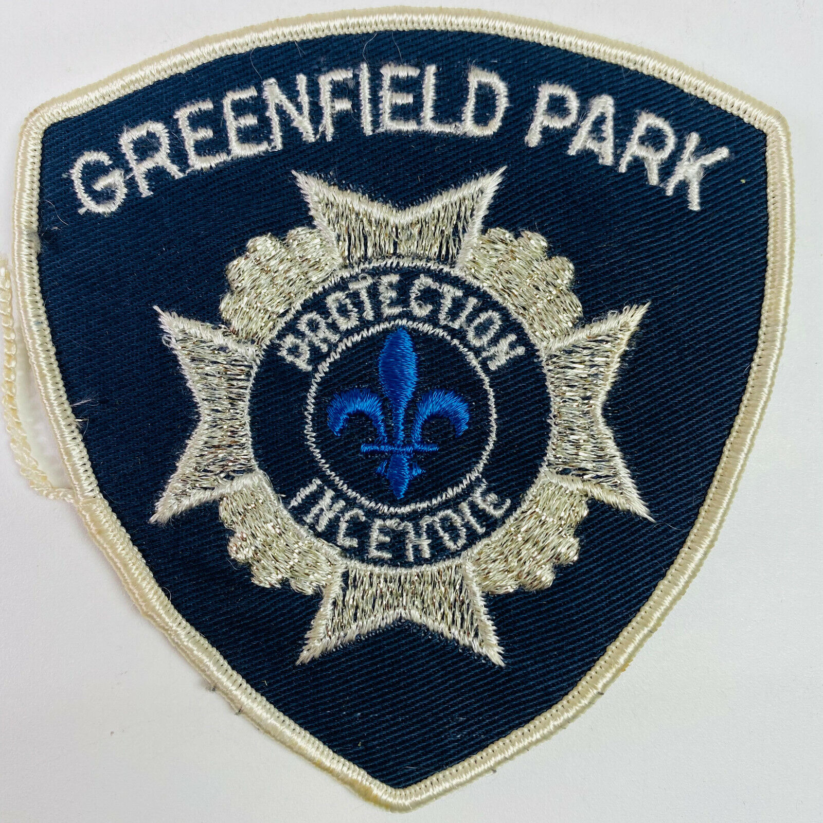 Greenfield Park Protection Incendie Fire Department Canada Patch E6