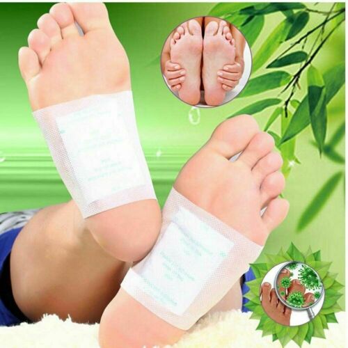 100pcs Detox Foot Pads Patch Detoxify Toxins Slim Keeping Fit With Adhesive&box