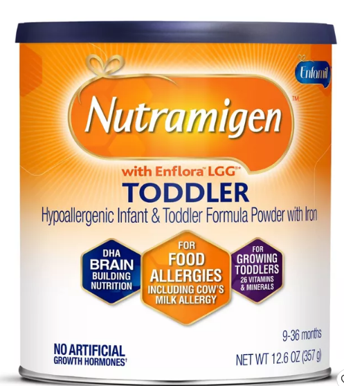 Enfamil Nutramigen Toddler Hypoallergenic Formula Lot Of 12 - 12.6oz