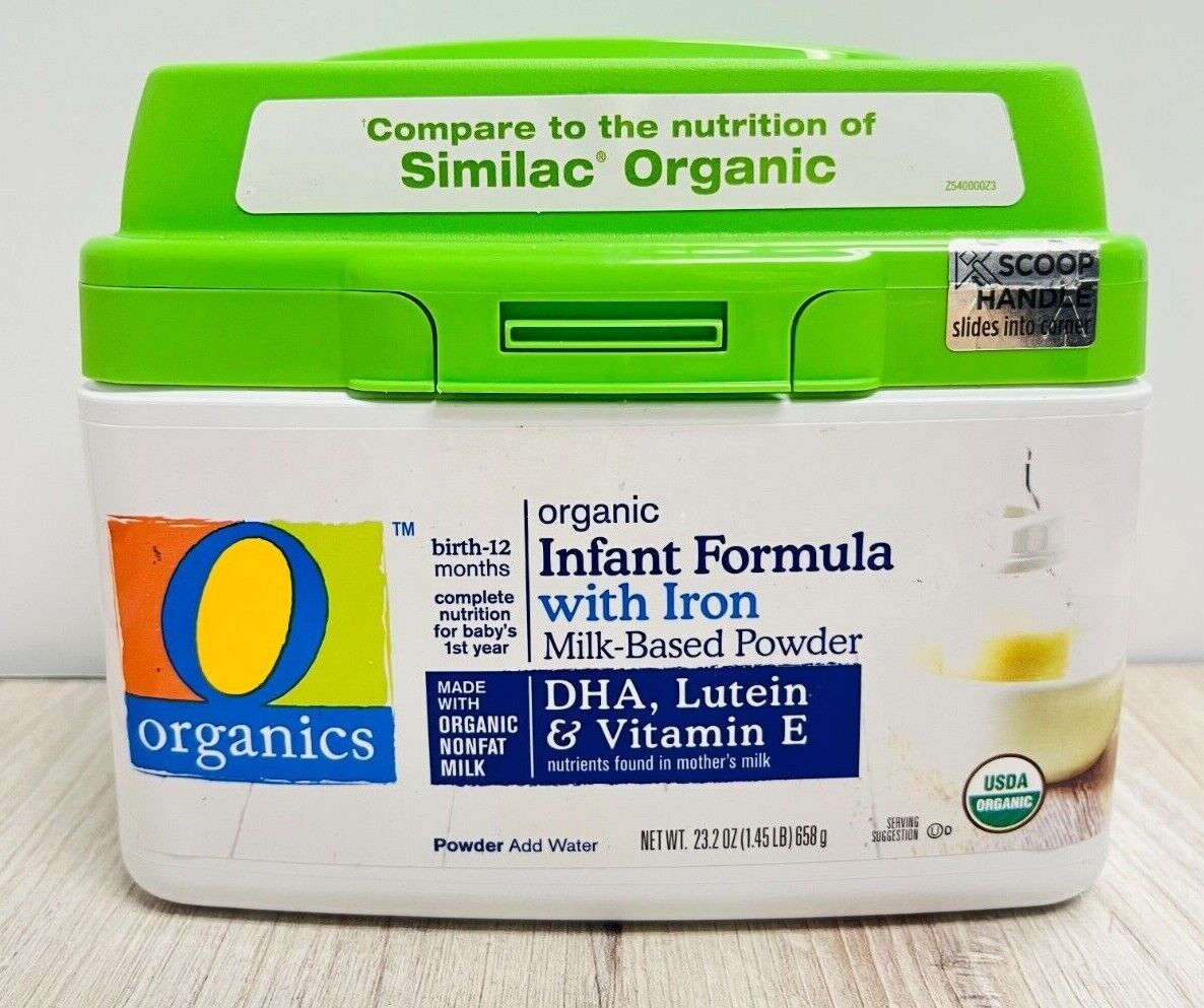(1 Tub)-organics: Organic Infant Milk Based-powder (0-12m) (23.2 Oz Powder)