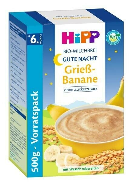 Pick A Flavor! 1 Box Of Hipp Organic Cereal - 450g - 500g Boxes