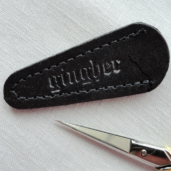 Genuine Leather Gingher Scissor Sheath - Size Choice