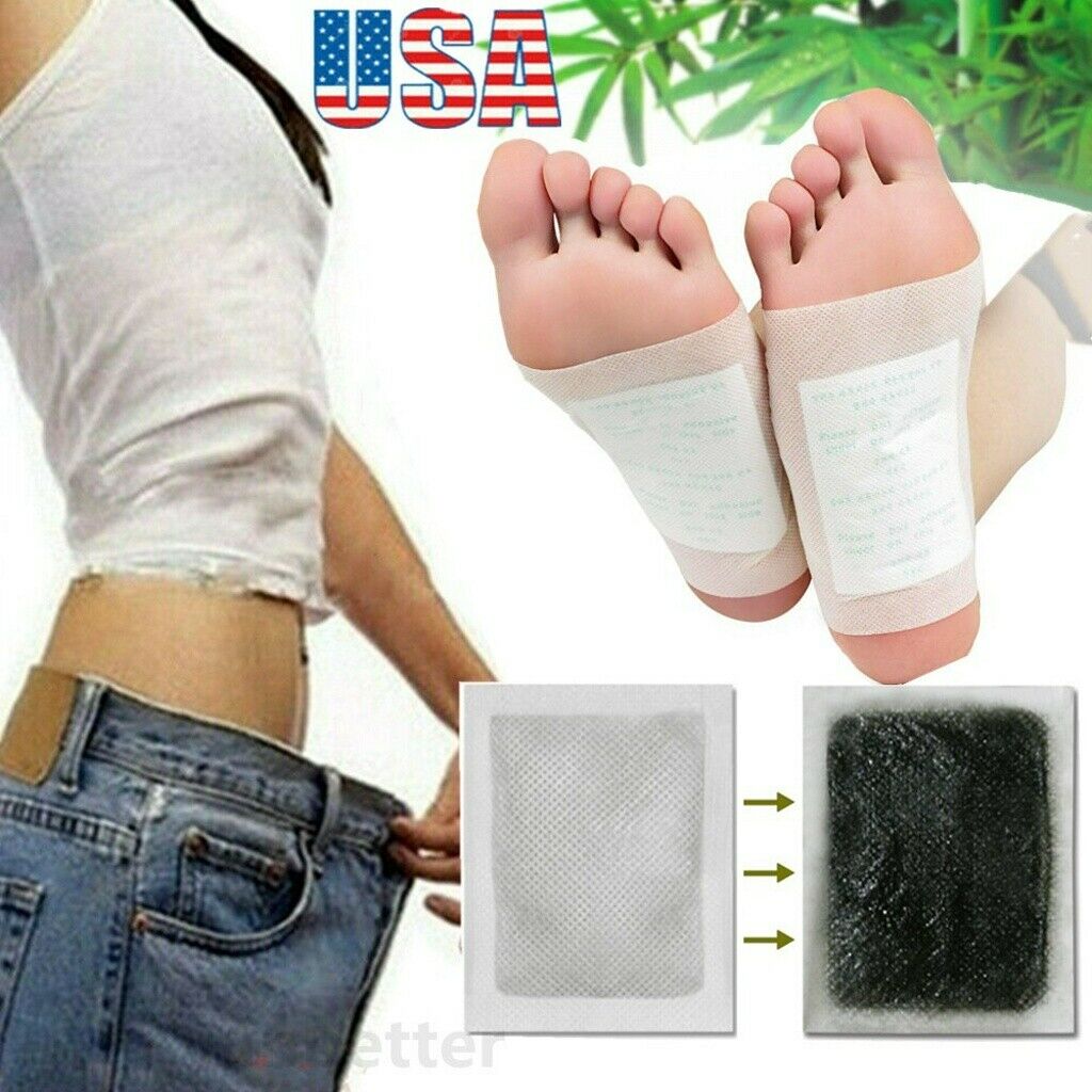 Detox Foot Pads（50pcs）detoxify Toxins Fit Health Care Patch Cleanse Adhesive Tap