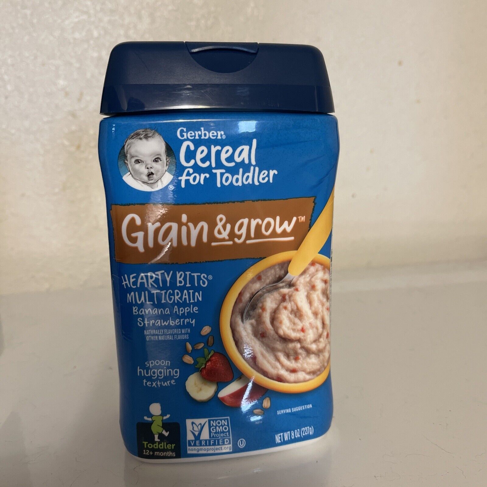 Gerber Hearty Bits Multigrain Cereal Banana Apple Strawberry – 8 Oz – Pack Of 3