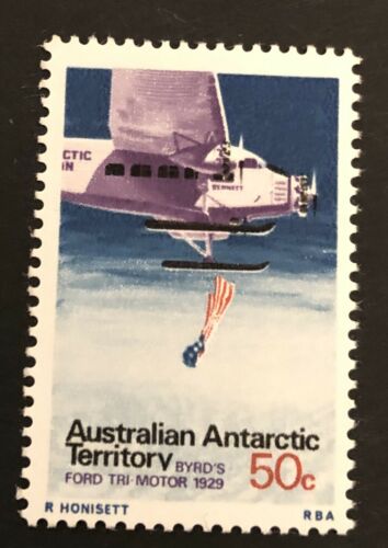 Australian Antarctic Territory Aat 1966 50c Sc L33 / Sg 33 Mint Never Hinged