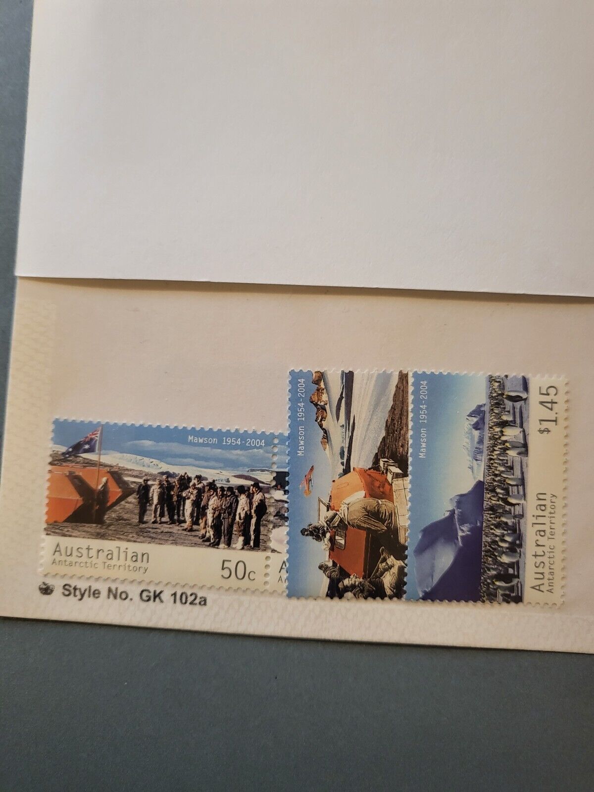 Stamps Australian Antarctic Territory Scott #l124-7 Nh